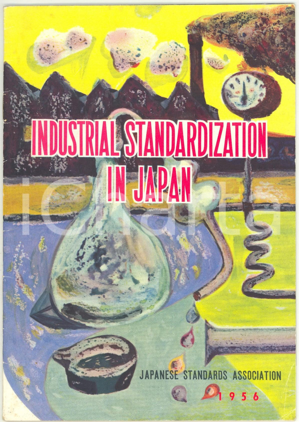 Materiale pubblicitario d’epoca 1956 JAPANESE STANDARDS ASSOCIATION Industrial Standardization in Japan  20 pp. 1