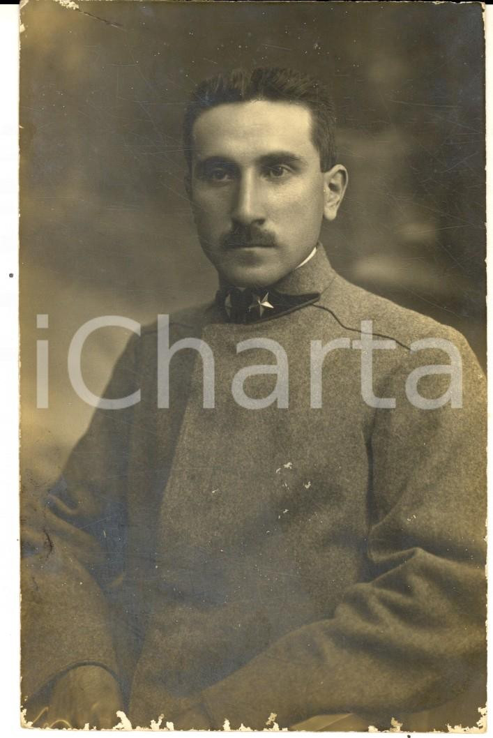 Fotografia d epoca originale 1915 ca WW1 TORINO Soldato 6Â° GENIO FERROVIERI 1Compagnia Caserma DON BOSCO 1