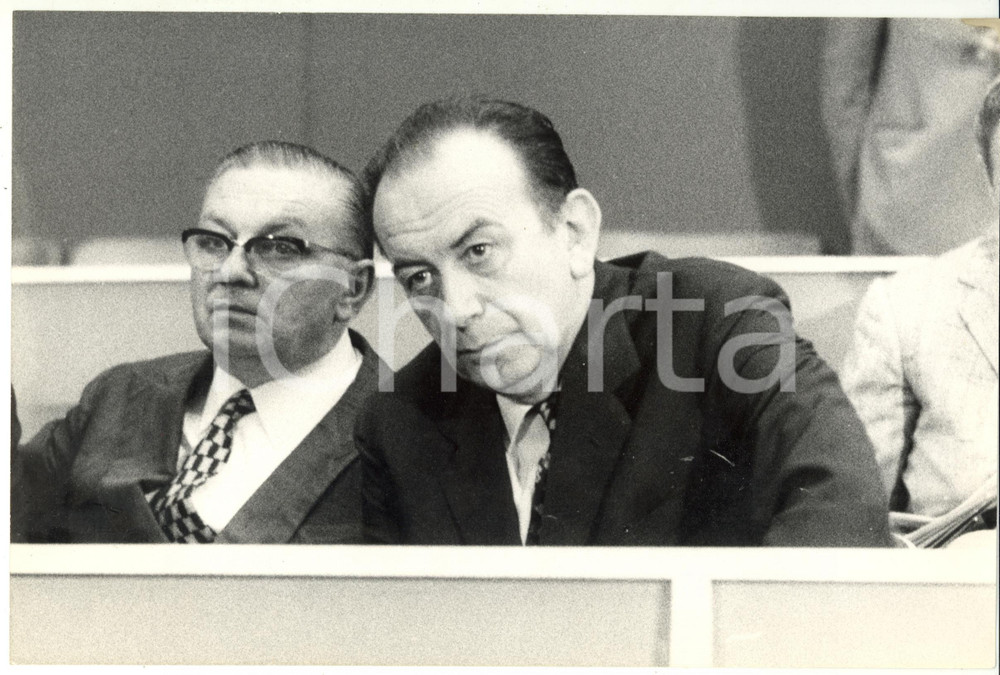 Fotografia d epoca originale 1969 ROMA Carlo DONATCATTIN all XI Congresso della DEMOCRAZIA CRISTIANA Foto 1