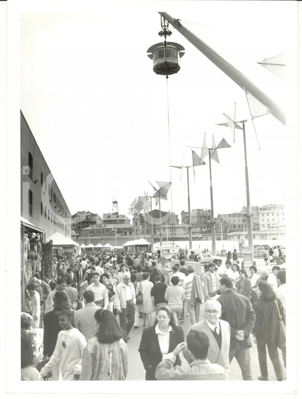 Fotografia d epoca originale 1994 GENOVA Festa dell UnitÃ  all EXPO  Foto VINTAGE 18x24 cm 1