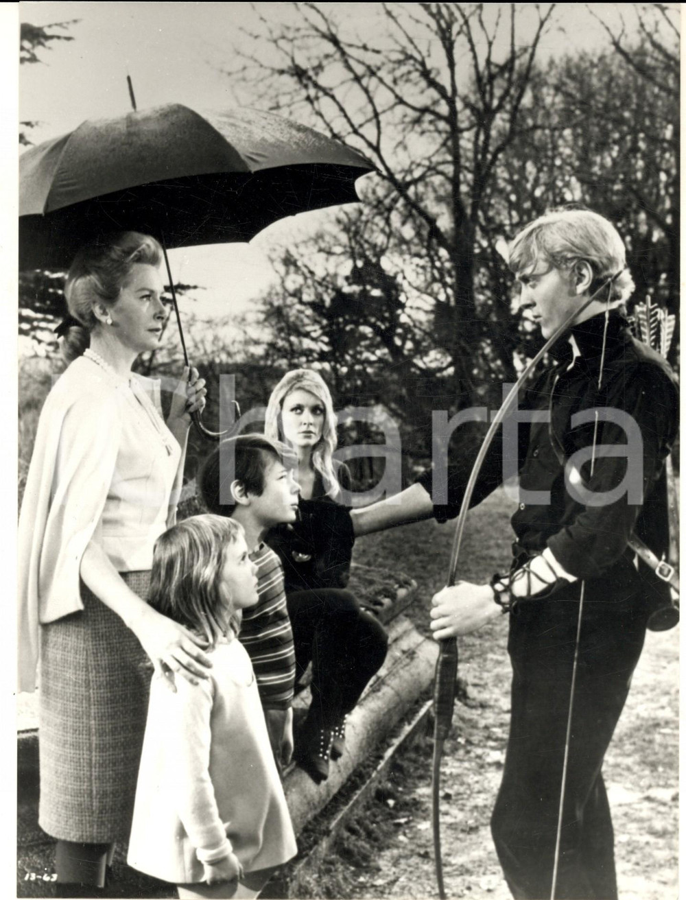 Fotografia d epoca originale 1966 CINEMA Eye of the devil  Deborah KERR Sharon TATE David HEMMINGS Photo 1