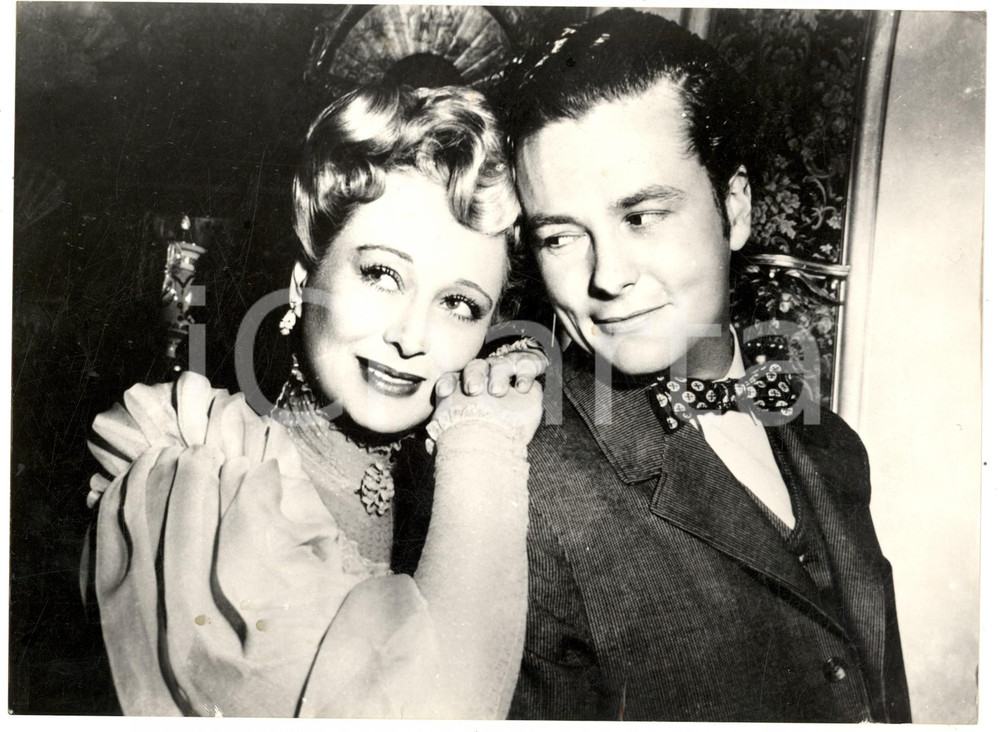 Fotografia d epoca originale 1942 1970 CINEMA The Magnificent Ambersons Anne Baxter  Tim Holt  Photo 1