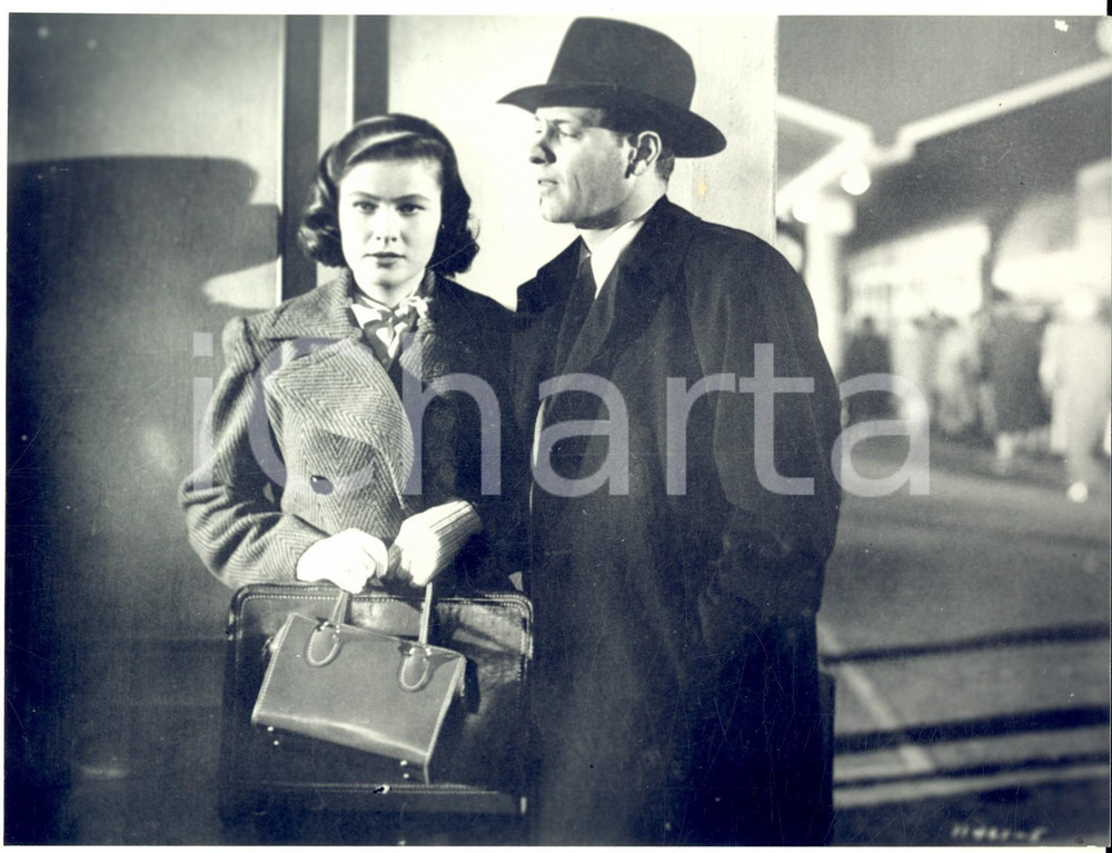 Fotografia d epoca originale 1950 1970 CINEMA Union Station  William Holden  Nancy Olson Foto 24x18 1