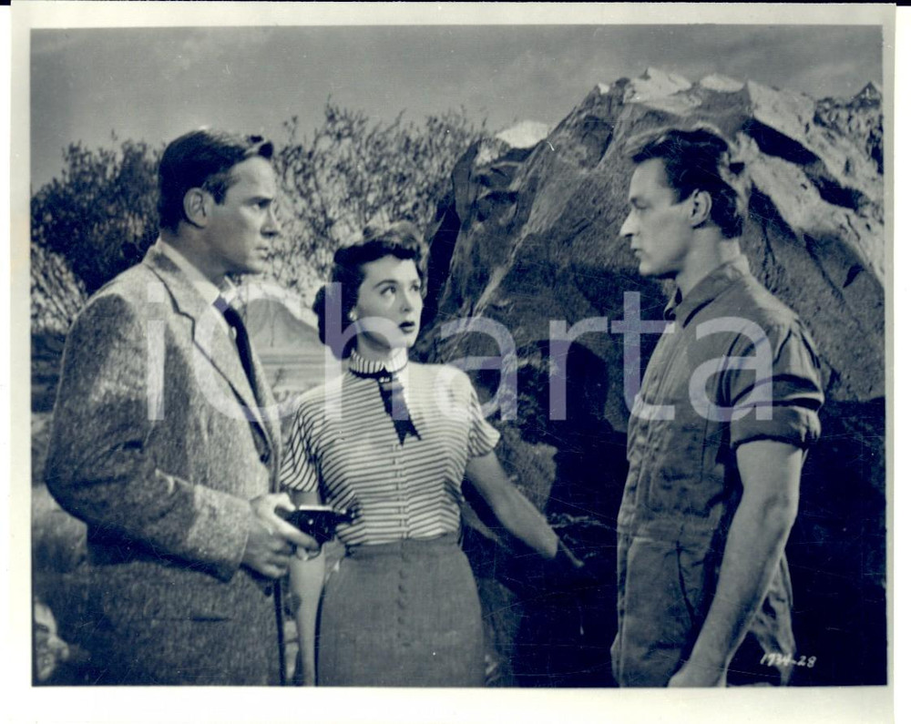 Fotografia d epoca originale 1953 1970 CINEMA It Came from Outer Space  Richard CARLSON Barbara RUSH 1