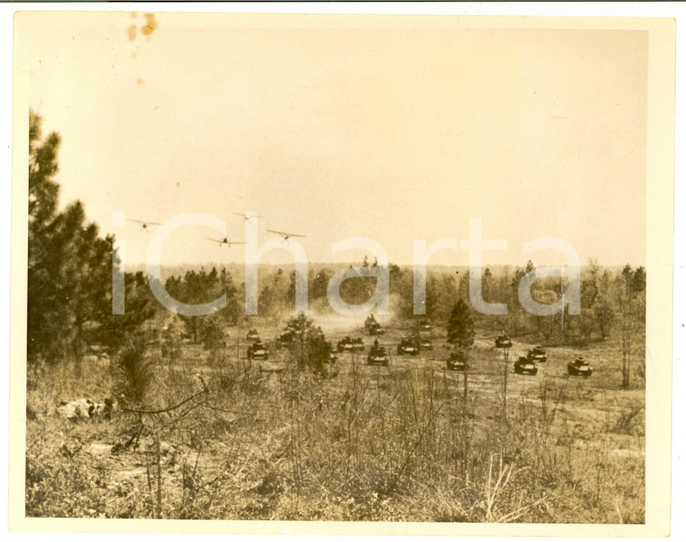 Fotografia d epoca originale 1935 ca FORT BENNING GEORGIA Special training at Army s largest school Photo 1