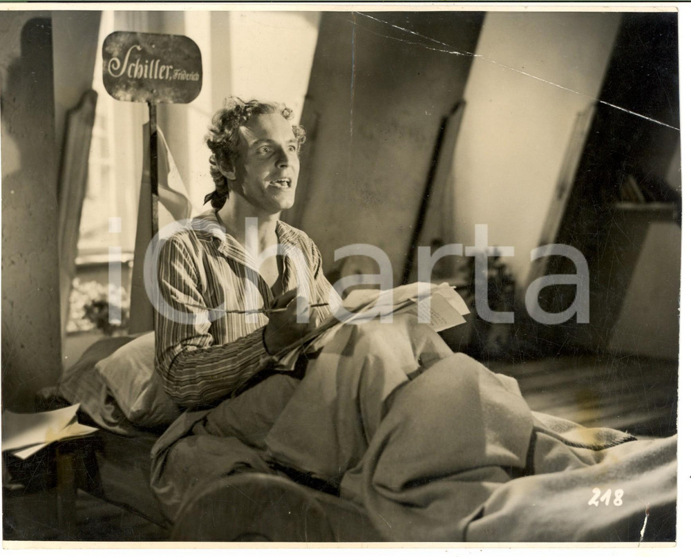 Fotografia d epoca originale 1940 CINEMA I masnadieri Friedrich Schiller  Horst CASPAR Foto DANNEGGIATA 1