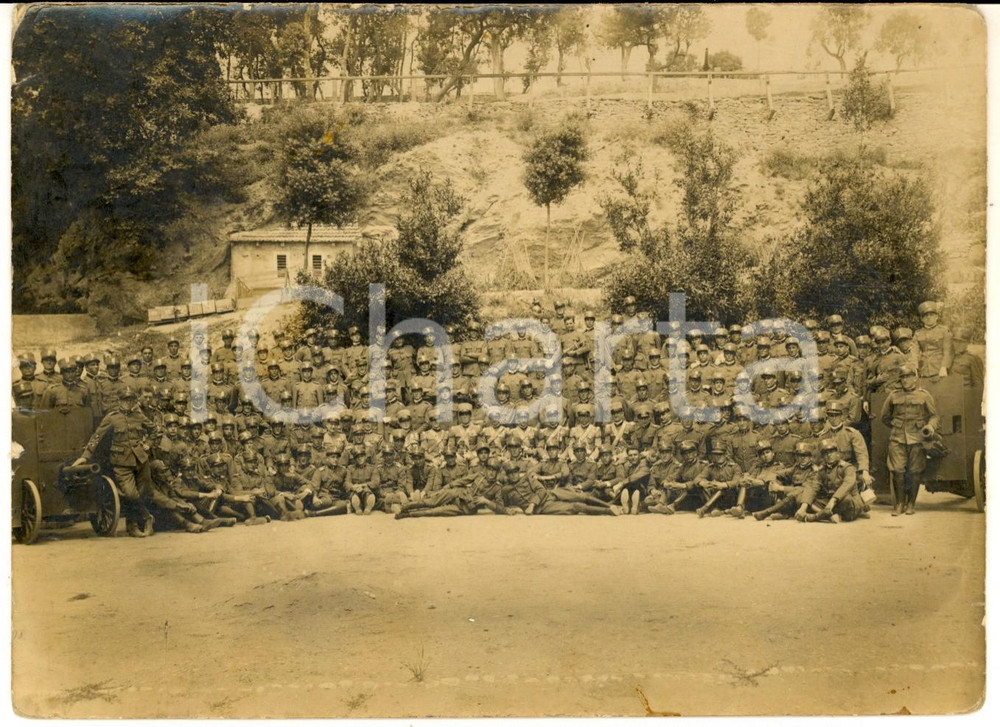 Fotografia d epoca originale 1931 ALBENGA REGIO ESERCITO Scuola Ufficiali  Festa dell Artiglieria  Foto 1