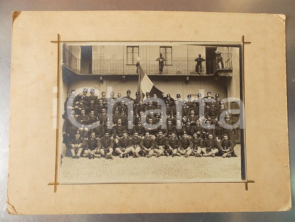 Fotografia d epoca originale 1912 REGIO ESERCITO 33Â° Reggimento Fanteria  2Â° Battaglione   Foto soldati 1