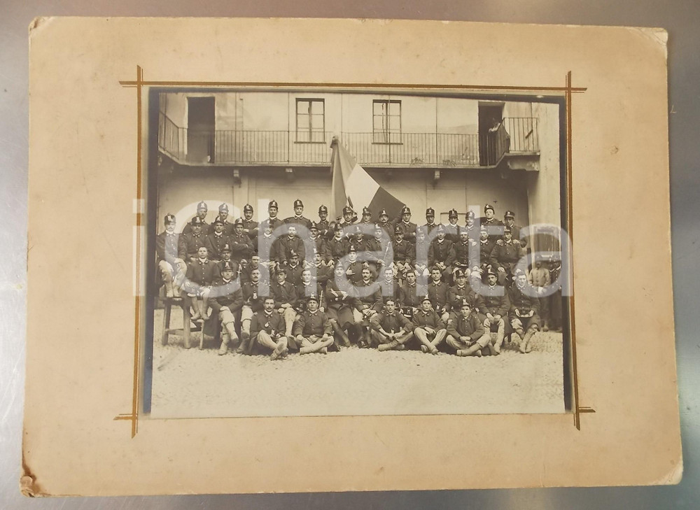 Fotografia d epoca originale 1912 REGIO ESERCITO 33Â° Reggimento Fanteria  3Â° Battaglione   Foto soldati 1