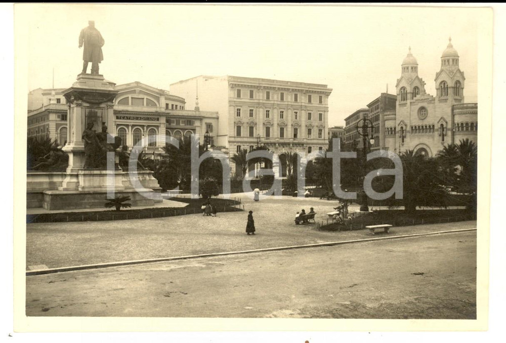 1920 ca ROMA Veduta di piazza Cavour con il Teatro Adriano - Foto ANIMATA 15x10