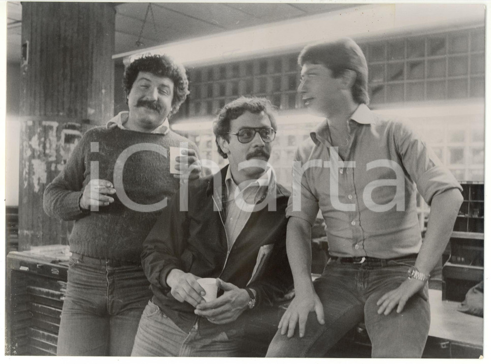 Fotografia d epoca originale 1990 ca GENOVA Festa al circolo operaio Fotografia VINTAGE 24x18 1