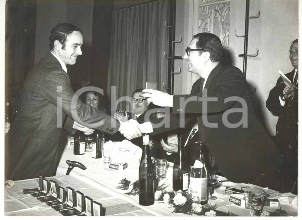 Fotografia d epoca originale 1990 ca GENOVA Cerimonia di premiazione 14 Fotografia VINTAGE 24x18 cm 1