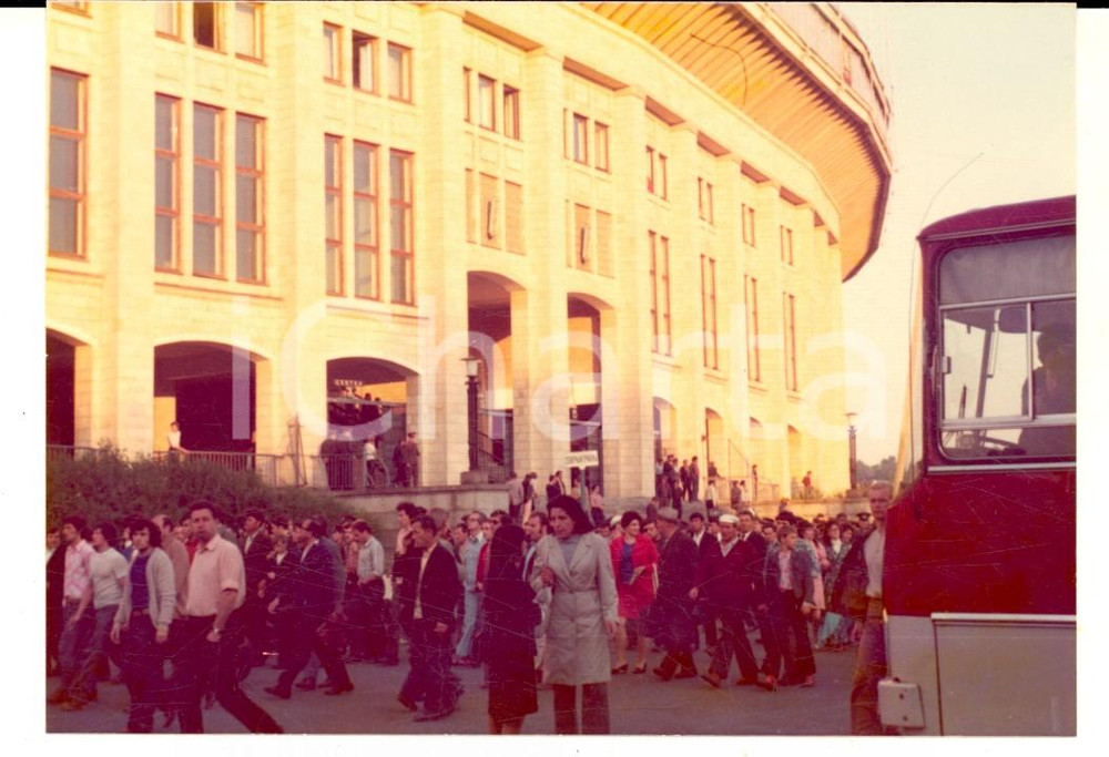 Fotografia d epoca originale 1975 MOSCA CALCIO Amichevole NAZIONALE URSSItalia 10  Esterno  Foto 13x9 1