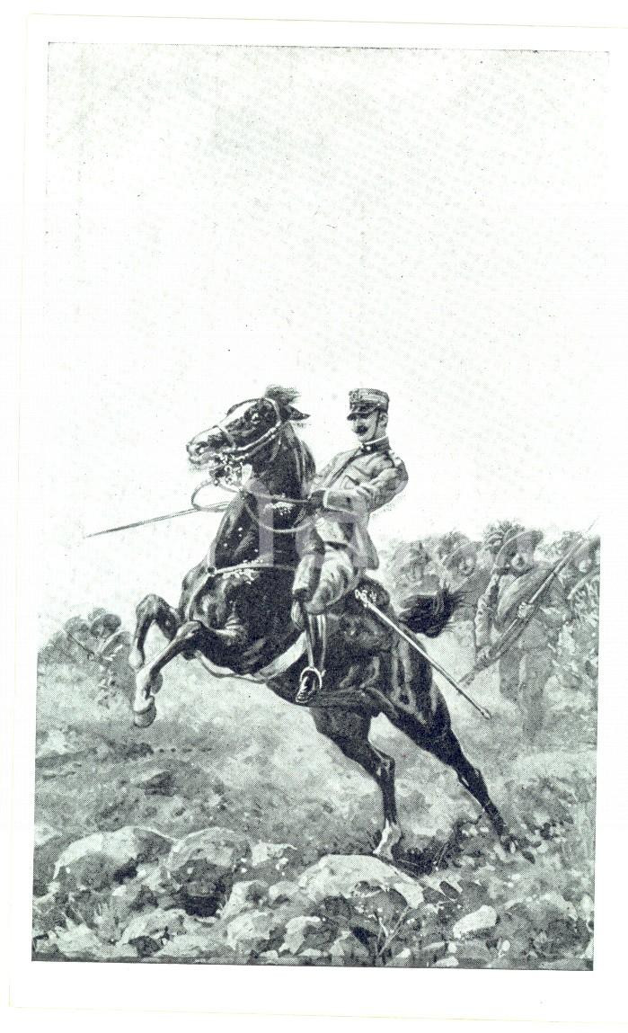 Cartolina originale da collezione 1915 ESERCITO ITALIANO Bersaglieri in azione Cartolina postale ILLUSTRATA FP NV 1
