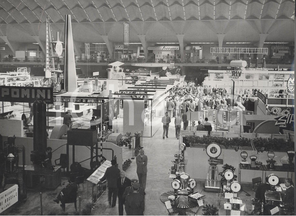 1954 TORINO 4° Salone Internazionale Tecnica - Cerimonia d'apertura *Foto 24x18