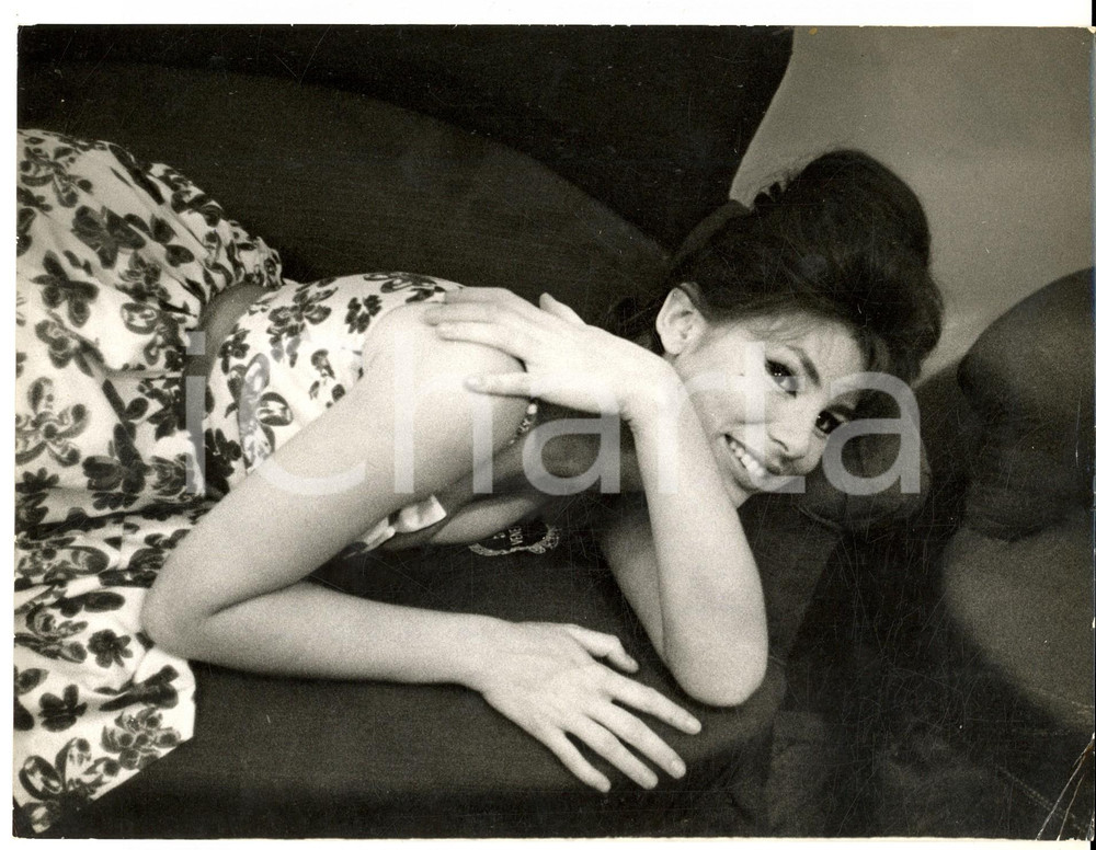 Fotografia d epoca originale 1960 SALSOMAGGIORE TERME  Miss Cinema  Viviana ROMANO Foto 24x18 1