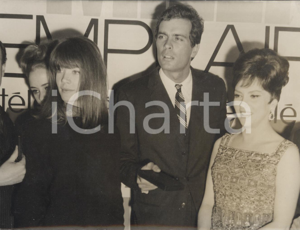 1963 PARIS Trophées de la Tv - Françoise HARDY Gardner McKAY Gina LOLLOBRIGIDA 