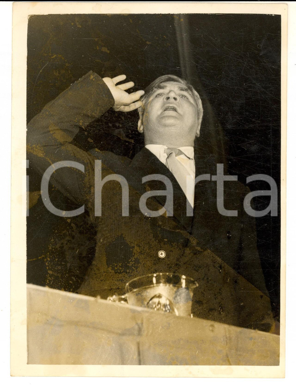 1960 LONDON Labour Party Conference - Aneurin BEVAN speaking *Photo 15x20