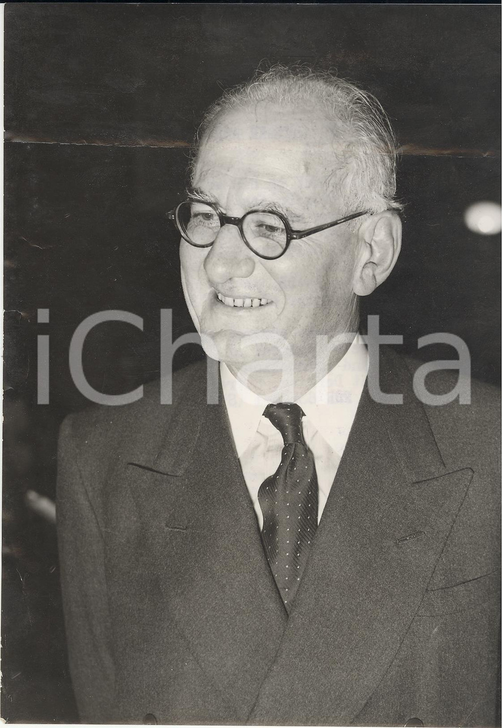Fotografia d epoca originale 1957 LONDON Matthew SLATTERY the director of Short Brothers plc Photo 15x20 cm 1