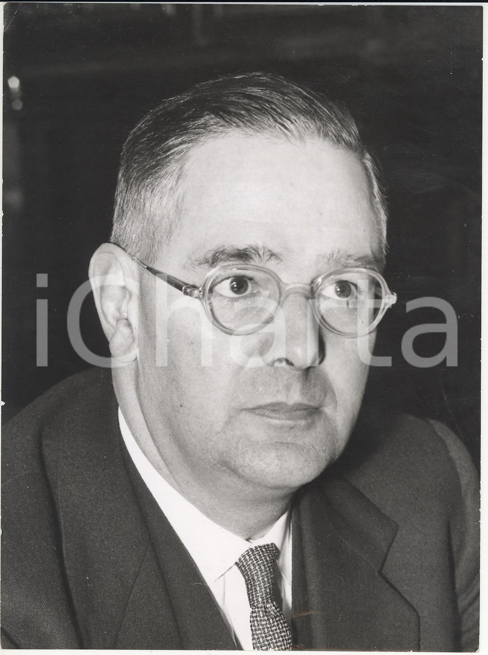 Fotografia d epoca originale 1958 LONDON Portrait of LieutenantColonel Ian DOUGLAS HARVEY Photo 15x20 cm 1