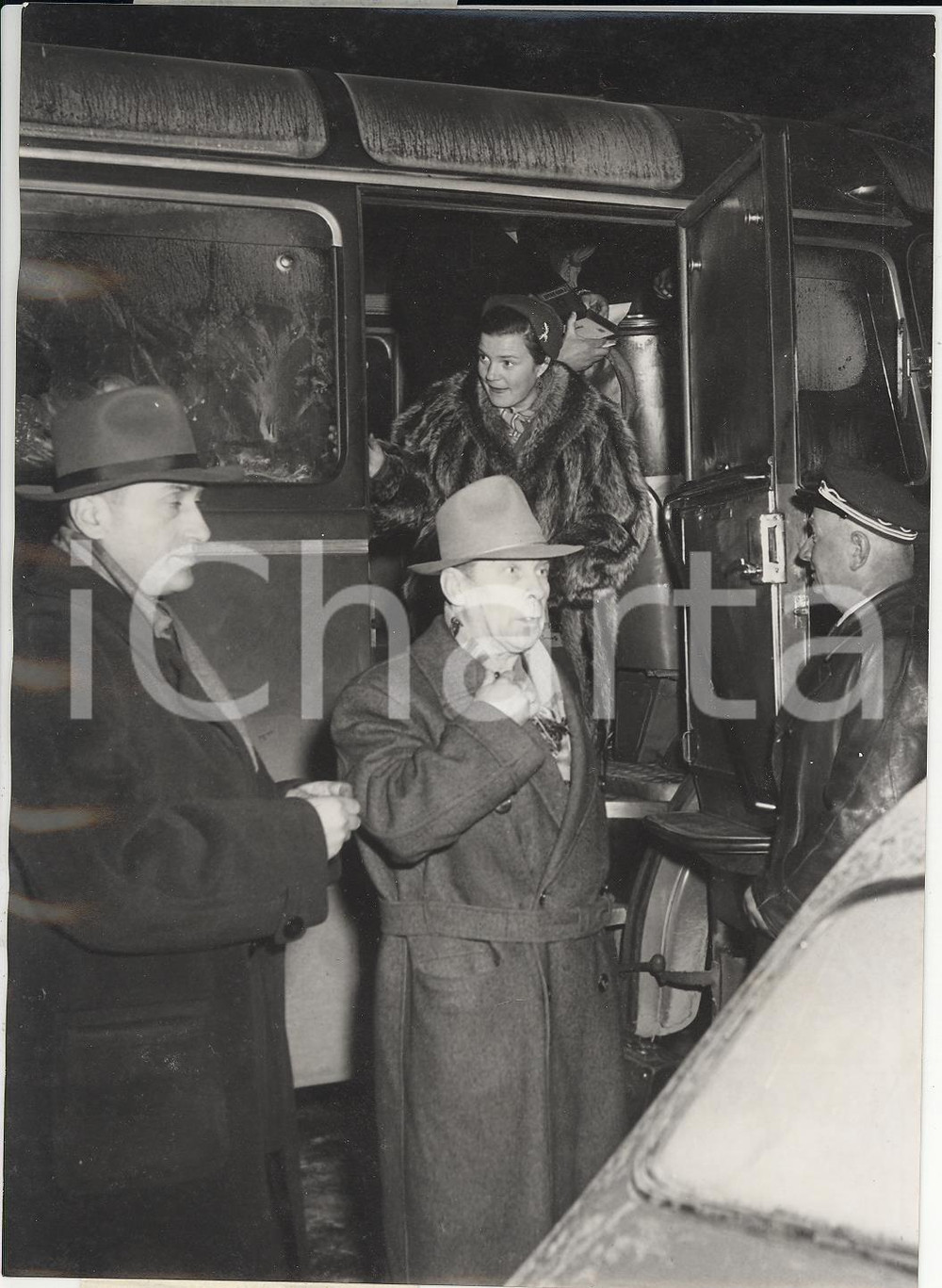 Fotografia d epoca originale 1956 DOBBIACO BZ Primi turisti sovietici dopo la Rivoluzione d ottobre Foto 1