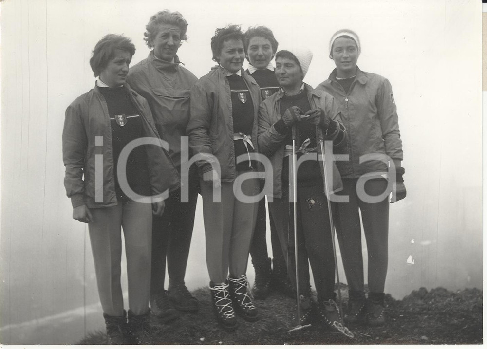 1959 CATANIA TRE GIORNI DELL'ETNA - Arlette GROSSO Thérèse LEDUC Danièle TELINGE
