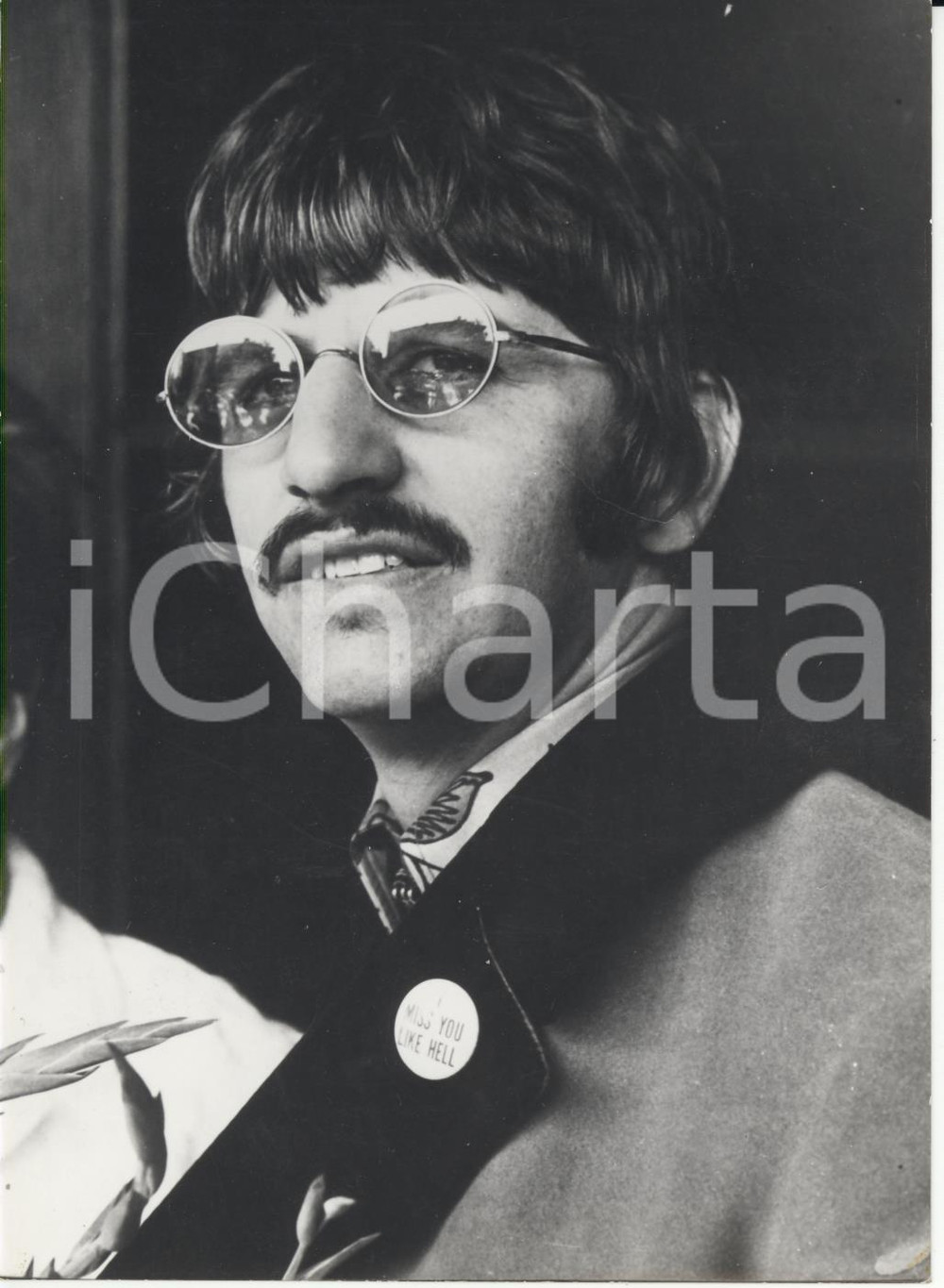 1967 ROMA Ringo STARR in città per il film "Candy e il suo pazzo mondo" *Foto