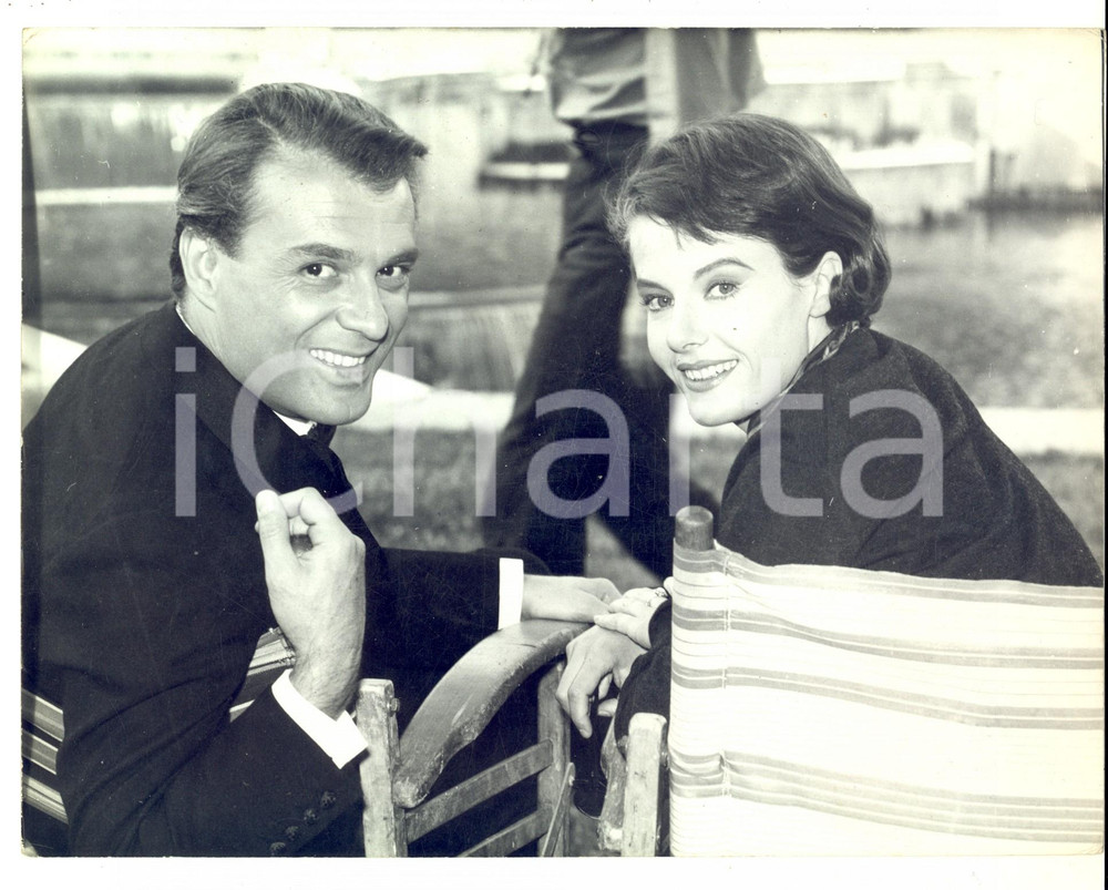 Fotografia d epoca originale 1961 CINEMA L anno scorso a Marienbad Giorgio ALBERTAZZI Delphine SEYRIG Foto 1