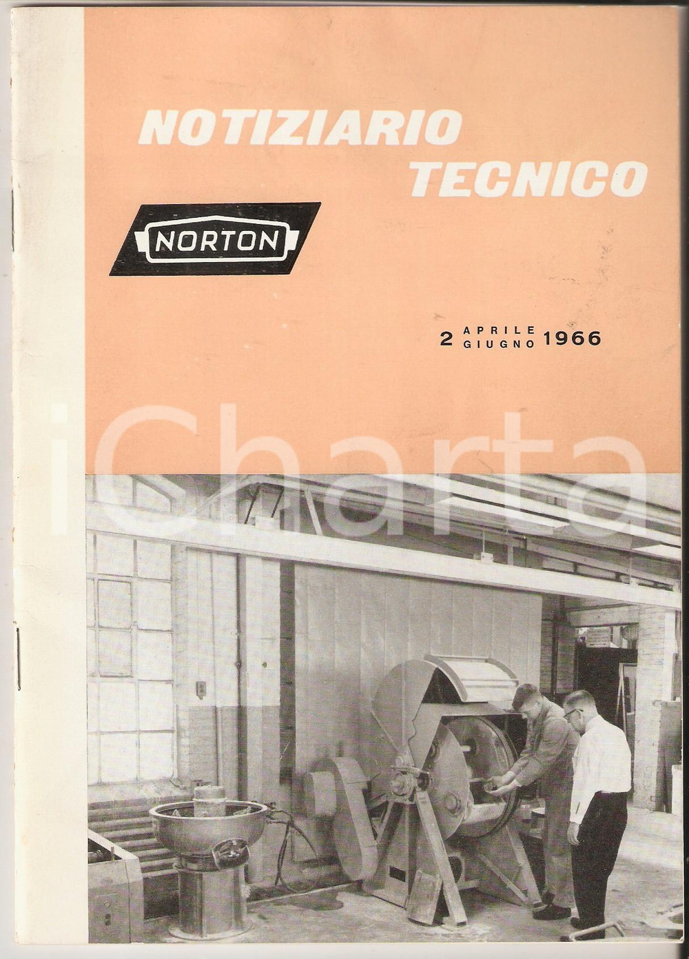 1966 NORTON Notiziario tecnico n. 2 - Rivista ILLUSTRATA 15x21 cm Rivista aprile-giugno 1966.DIMENSIONE: 15x21 cmPAGINE: 32CONDIZIONI: G    originale e autentica 1