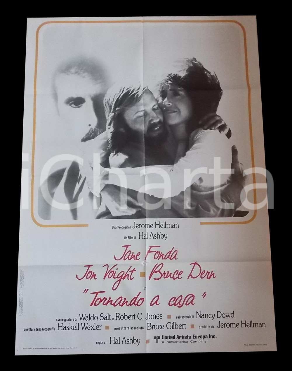 Materiale cinematografico d’epoca 1978 TORNANDO A CASA Jane FONDA Jon VOIGHT Bruce DERN Hal ASHBY Manifesto 1