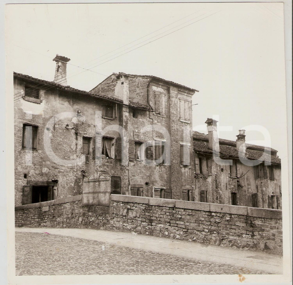 Fotografia d epoca originale 1970 ca PADOVA Panorama di ponte San Leonardo  Fotografia 18x18 cm 1