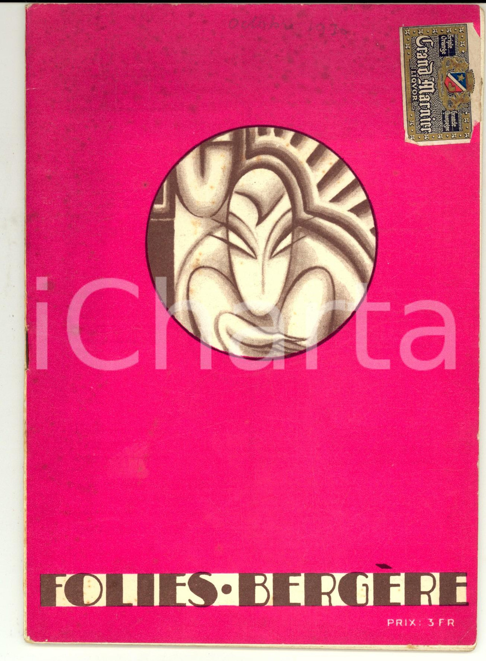 Libro, pubblicazione d epoca 1930 PARIS FOLIES BERGERE  Programma ILLUSTRATO pubblicitario RARO 40 pp. 1