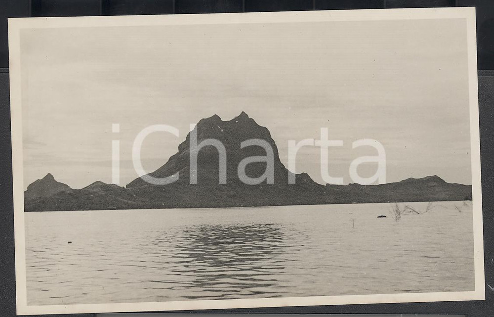 Fotografia d epoca originale 1937 BORA BORA Polinesia Veduta panoramica  6PHOTO cm 13,5 x 8,5 1