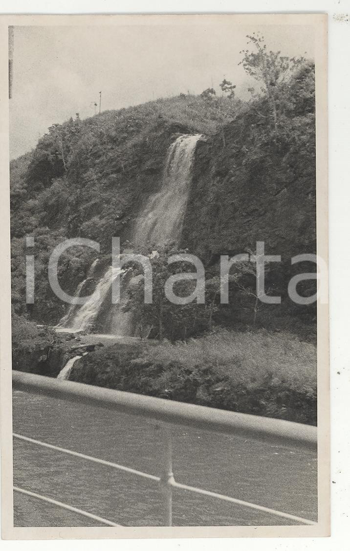 Fotografia d epoca originale 1937 PANAMA Veduta del lago interno al canale 5REAL PHOTO cm 13,5 x 8,5 1