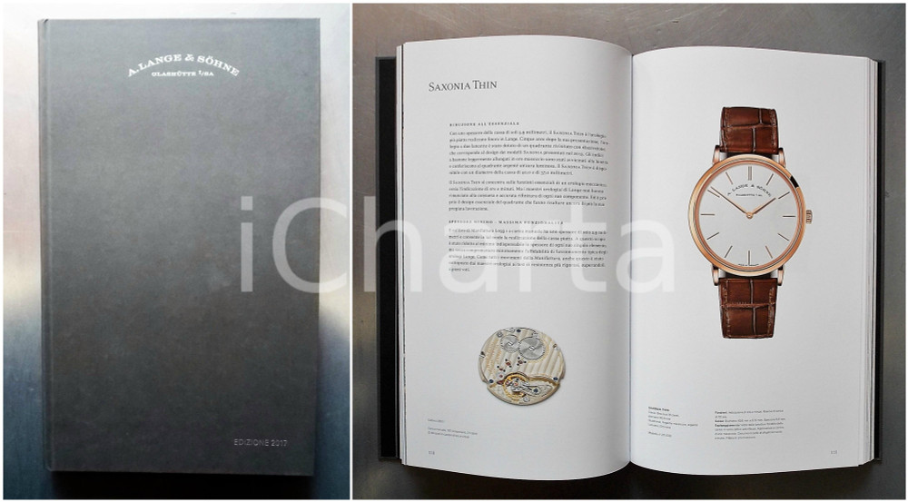 Libro, pubblicazione d epoca 2017 A. LANGE & SÃ–HNE Orologi  In memoria di Walter LANGE Catalogo ILLUSTRATO 1