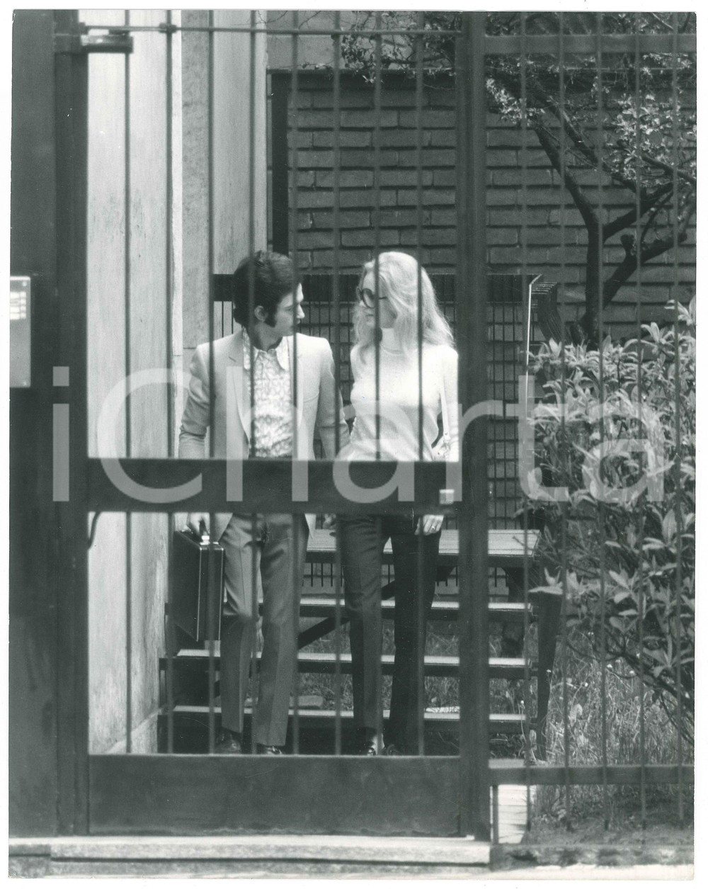 Fotografia d epoca originale 1969 GOSSIP I GIGANTI Checco MARSELLA con la moglie Maggan DANIELSON 14 Foto 1