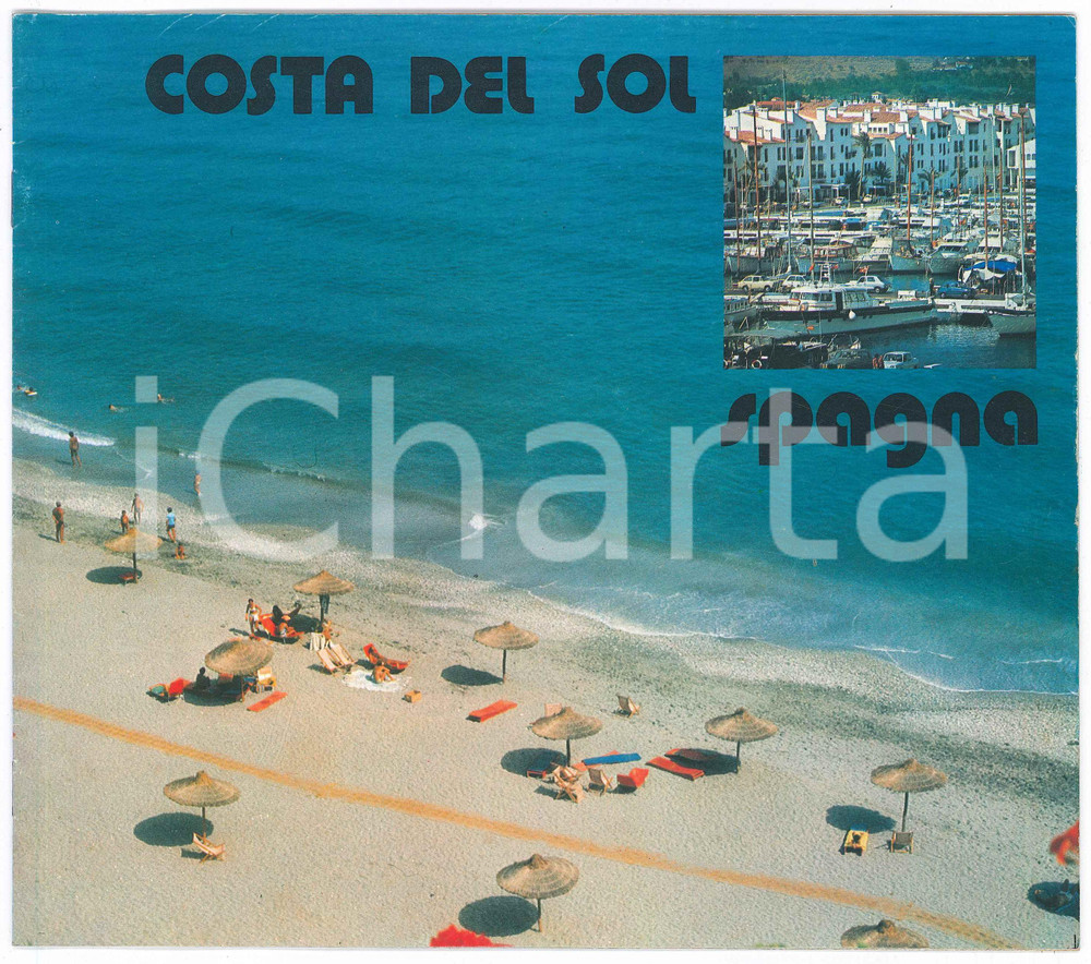 Materiale pubblicitario d’epoca 1975 TURISMO  COSTA DEL SOL  SPAGNA Pubblicazione ILLUSTRATA 16 pp. 1