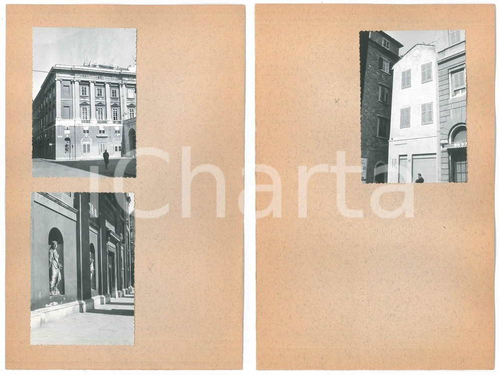 Fotografia d epoca originale 1963 TRIESTE Palazzo Camera di Commercio e scorci cittadini  3 foto 10x7 cm 1