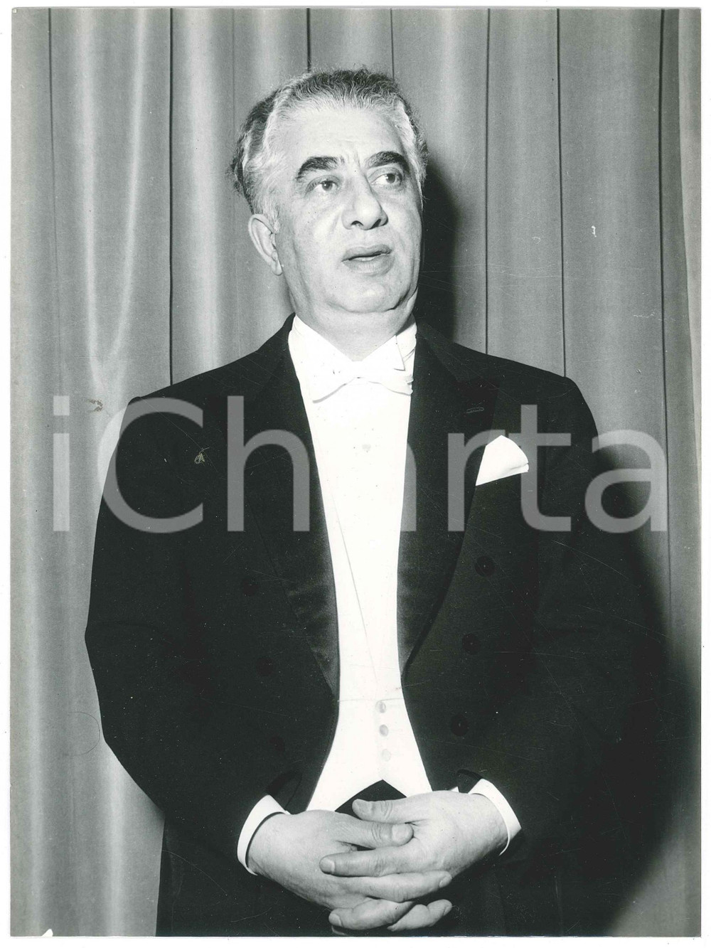 Fotografia d epoca originale 1975 ca  MUSICA Aram Il iÄ CHACATURJAN Direttore d orchestra  Foto 17x23 cm 1