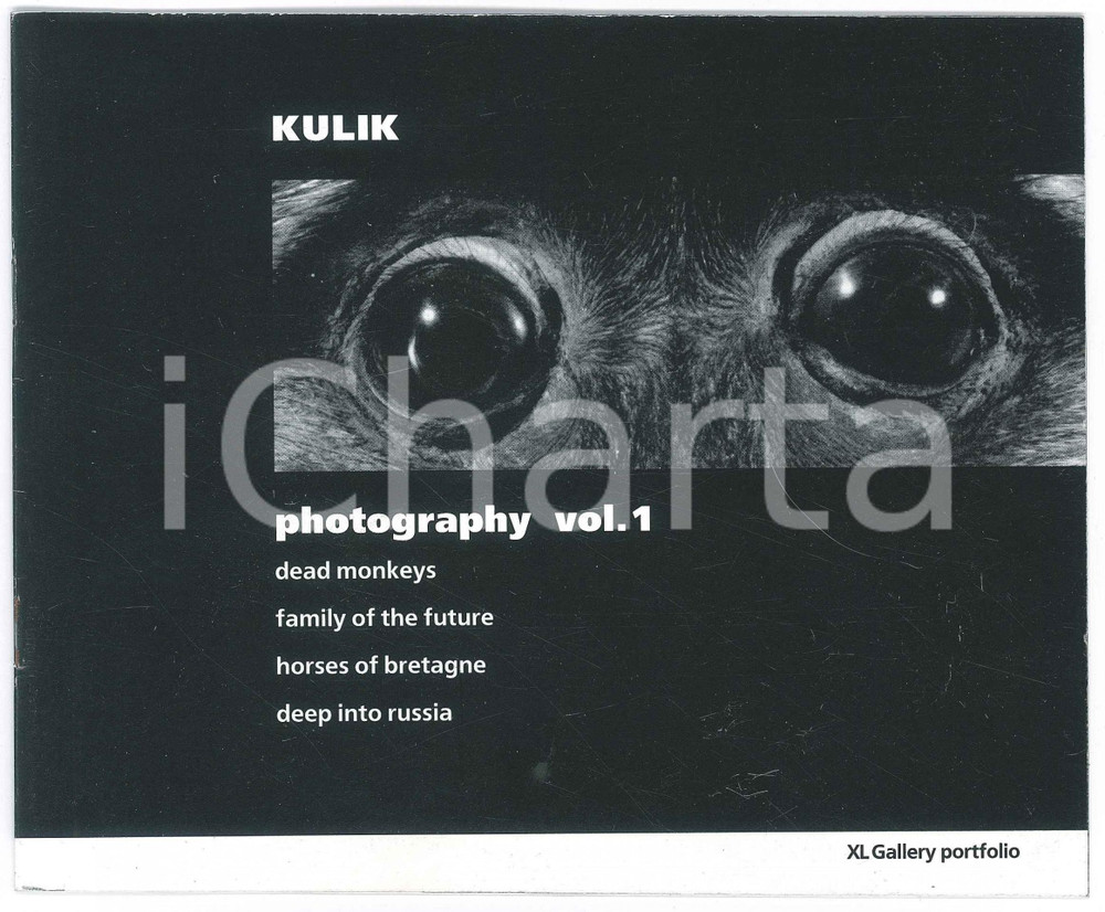 Libro, pubblicazione d epoca 1998 MOSCOW  XL Gallery  Oleg KULIK  Zoophrenia Series Catalogue 10 pp. 1