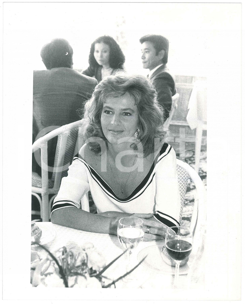 Fotografia d epoca originale 1988 VENEZIA  MOSTRA DEL CINEMA Giuliana DE SIO Ritratto  Foto 20x25 cm 1