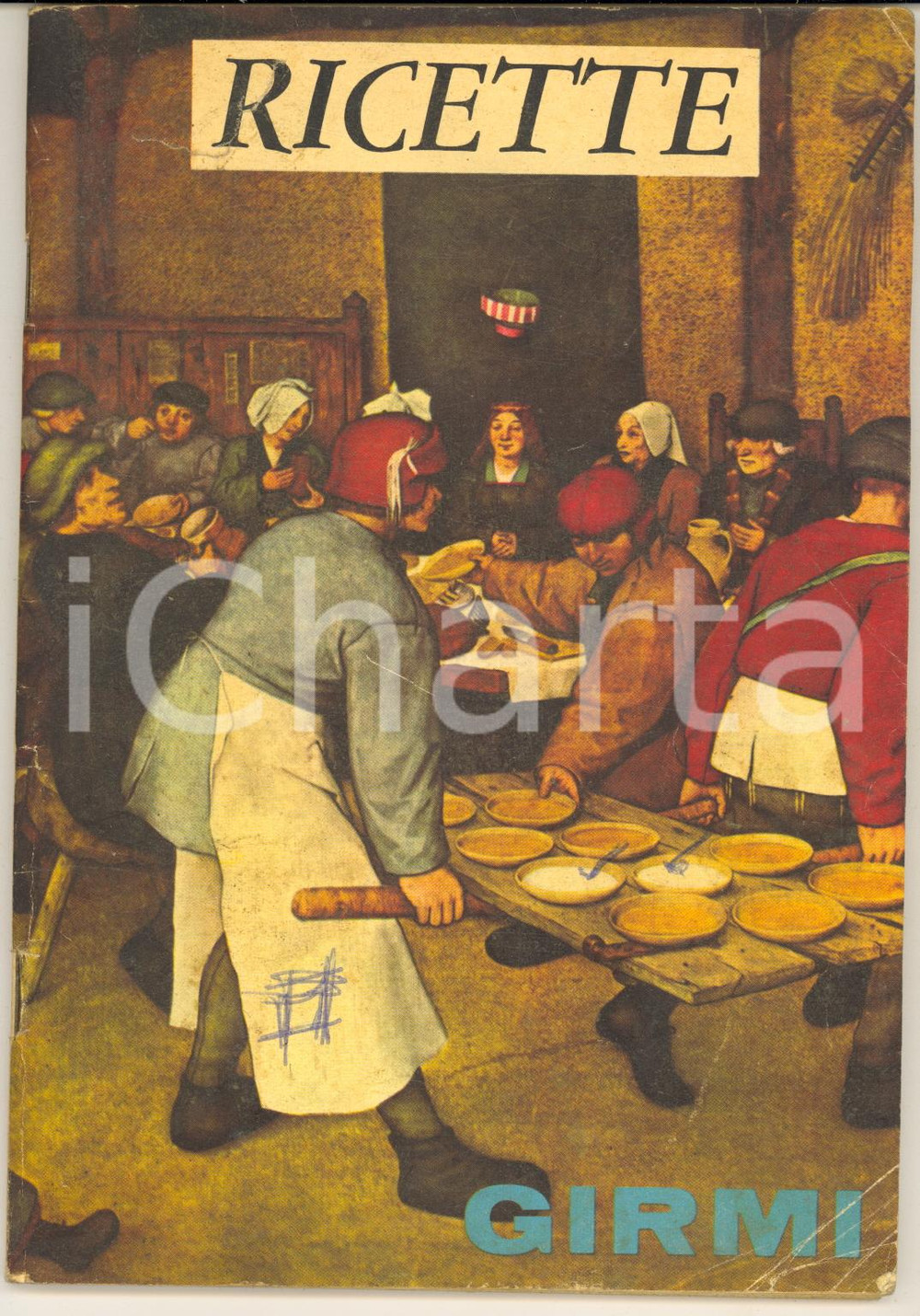 Libro, pubblicazione d epoca 1970 ca CUCINA  GIRMI  Ricette  Pubblicazione 62 pp. 1