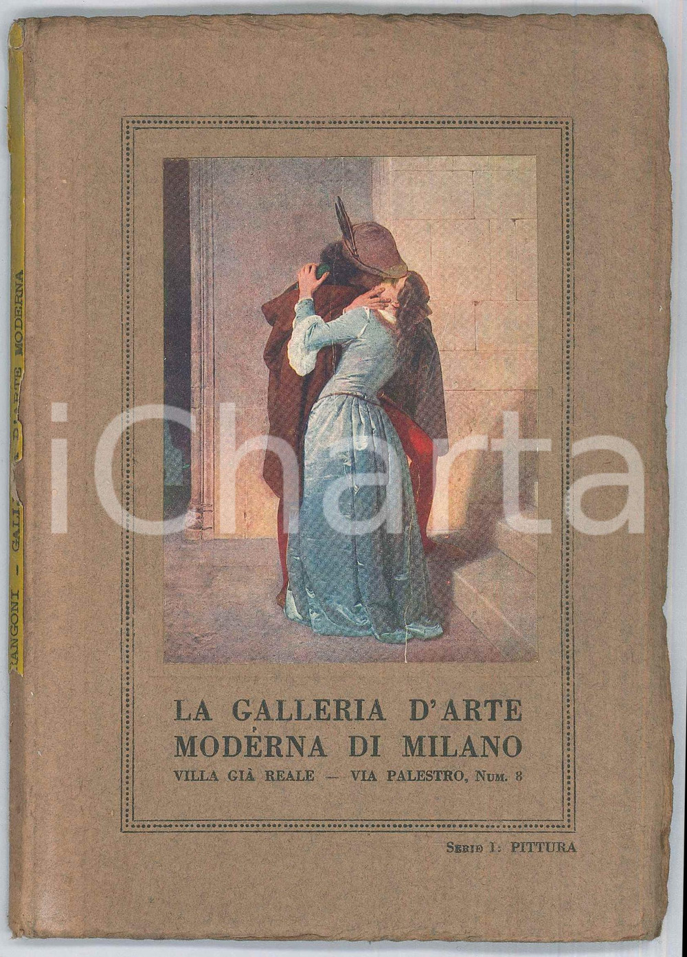 Libro, pubblicazione d epoca 1922 Guido MARANGONI La Galleria d Arte Moderna di Milano  84 pp. 1