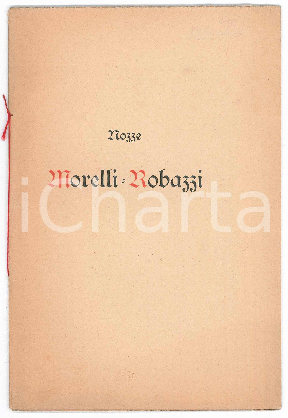Libro, pubblicazione d epoca 1905 LONATO DEL GARDA Giuseppe BIANCHI  Nozze ROBAZZIMORELLI Pubblicazione 1