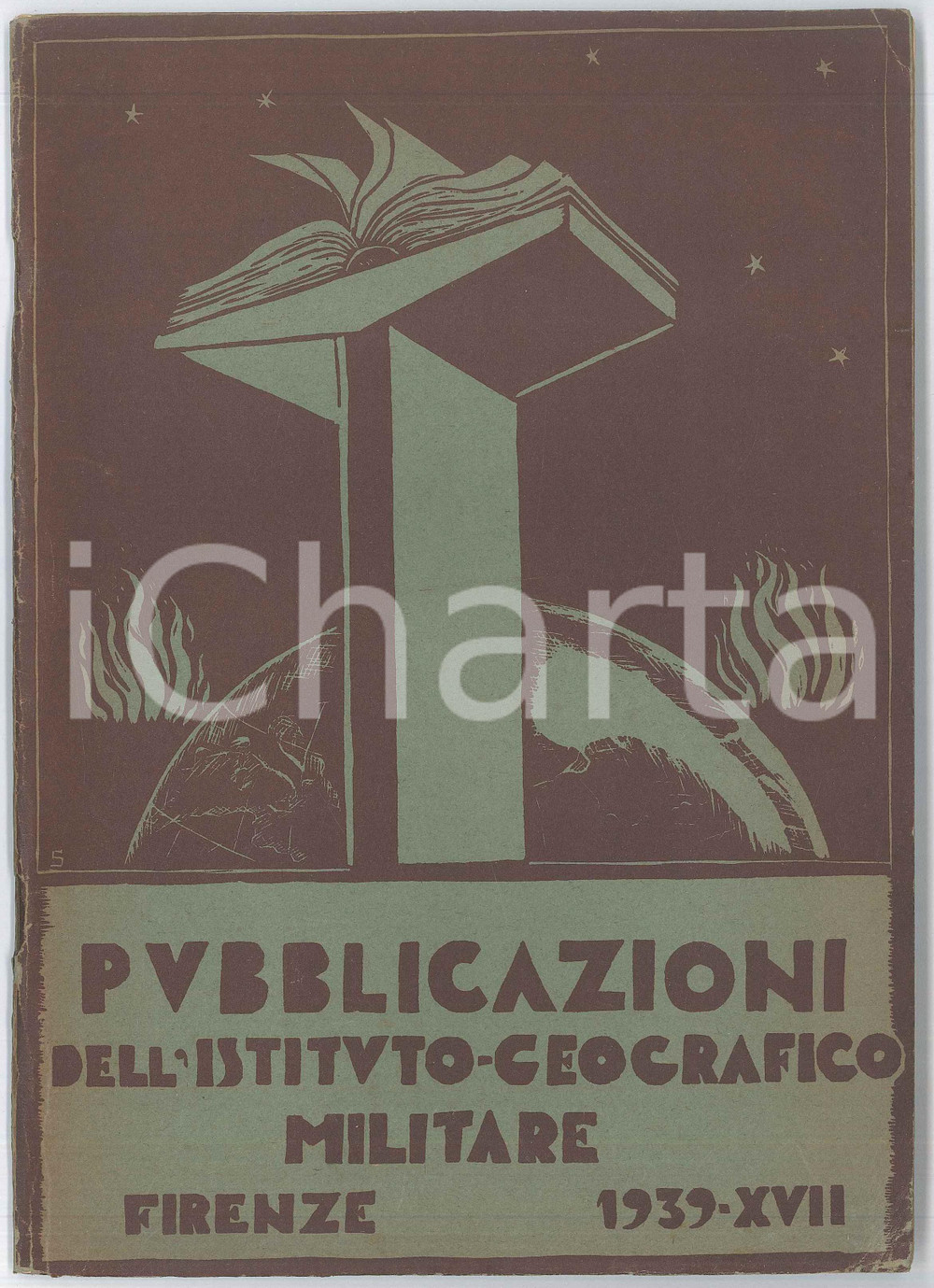 Libro, pubblicazione d epoca 1939 FIRENZE Pubblicazioni dell Istituto Geografico Militare  Mappe 1