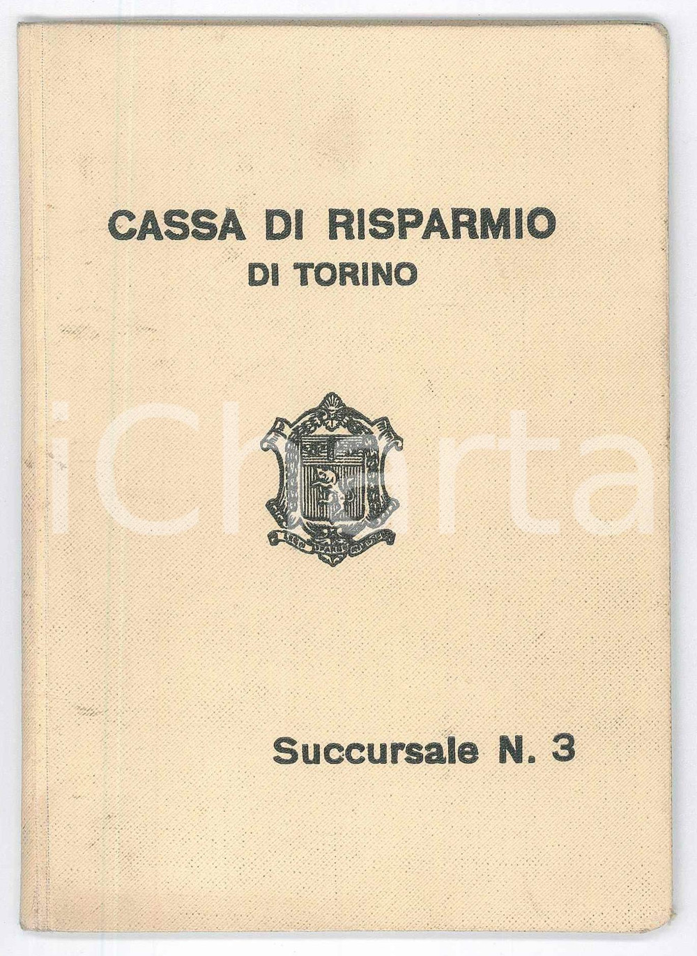 Oggetto da collezione cartaceo 1936 CASSA DI RISPARMIO DI TORINO  Libretto al portatore di piccolo risparmio 1