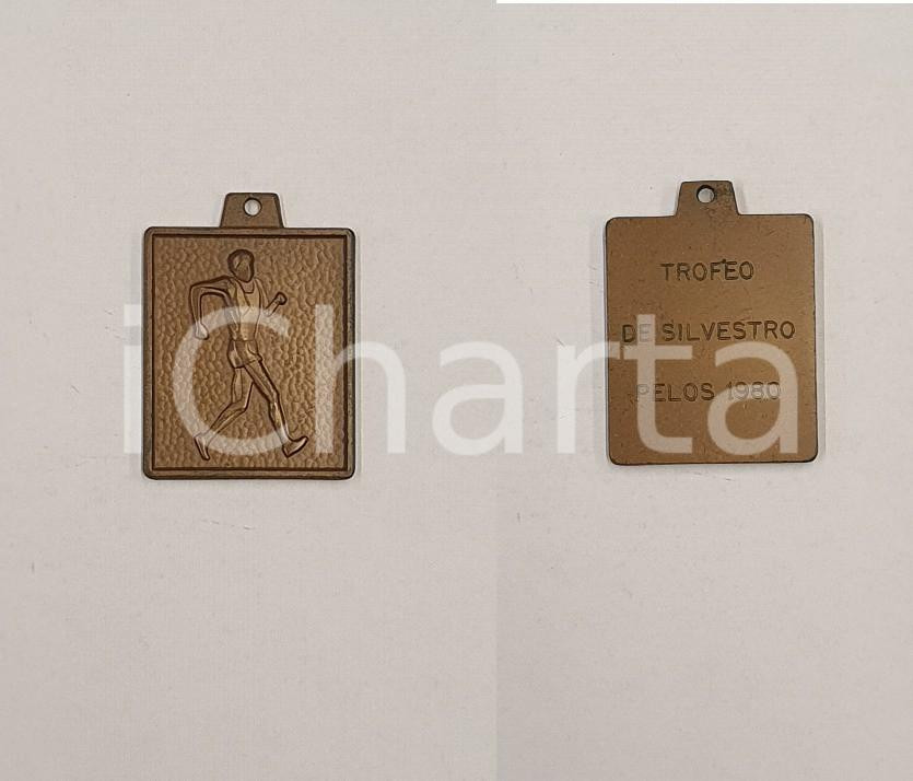 1980 VIGO DI CADORE Frazione PELOS Trofeo De Silvestro  Medaglia 2x3 cm 1