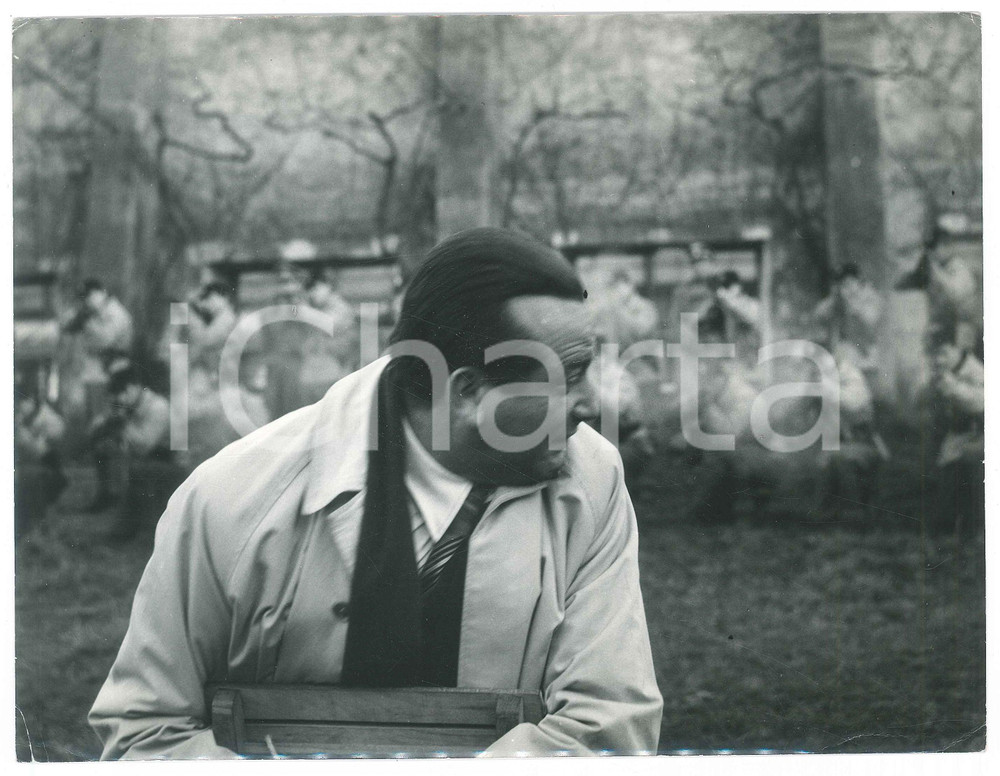 Fotografia d epoca originale 1963 CINEMA Film Il processo di Verona  Frank WOLFF Foto 24x18 cm 1