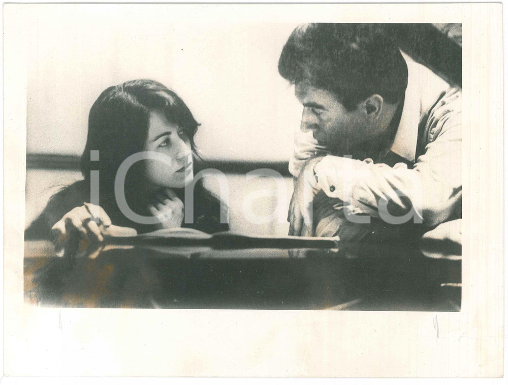 Fotografia d epoca originale 1968 ITALIA Claudio ABBADO con la pianista Martha Argerich Foto 24x18 cm 1