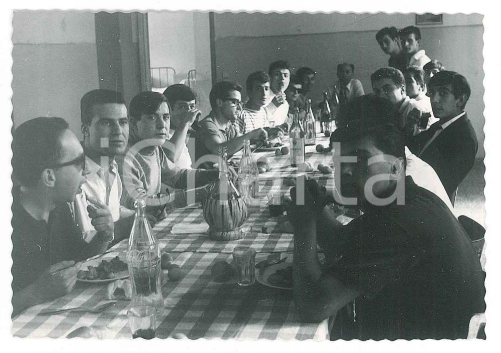 Fotografia d epoca originale 1965 MILANO Associazione Nazionale Cesare Beccaria  Pranzo ospiti Foto 10x7 1